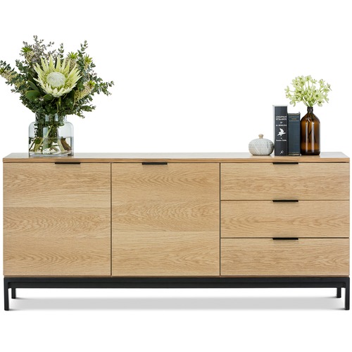Macy Oak Veneer Sideboard