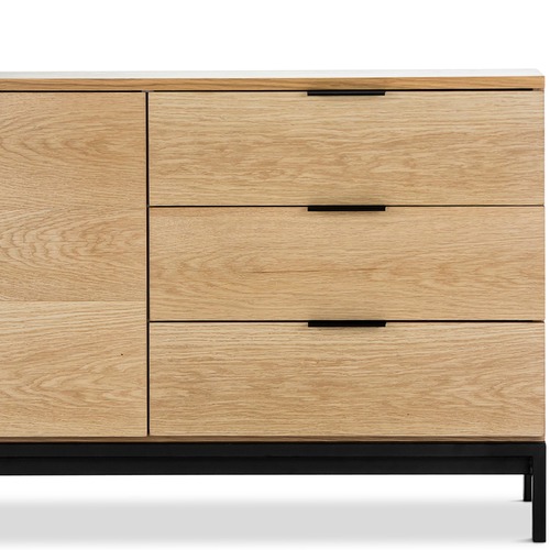 Macy Oak Veneer Sideboard