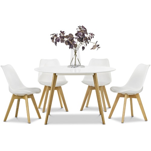 Eames Replica Chairs Dining Set, Eames Dining Table Replica