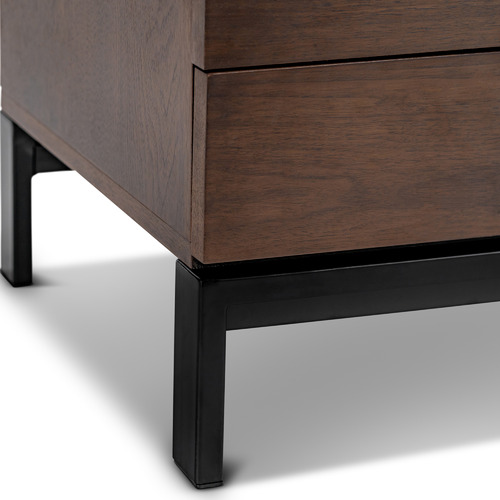 Walnut Oak Macy Entertainment Unit