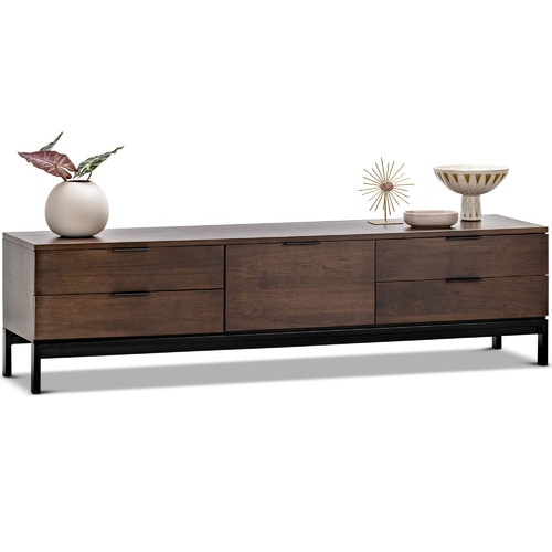 Walnut Oak Macy Entertainment Unit