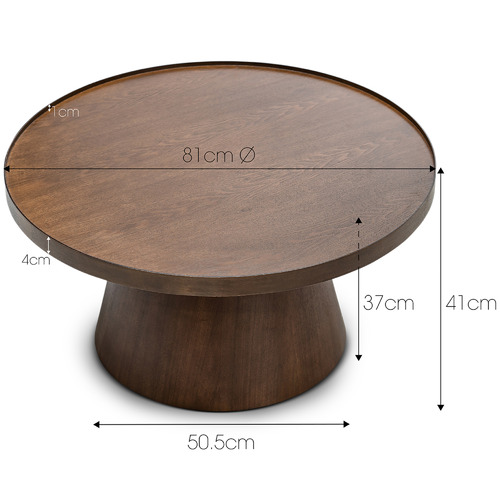 Brown La Salle Coffee Table