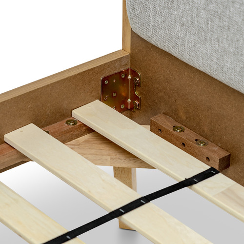 Continental Designs Balbina Upholstered Queen Bed with Headboard