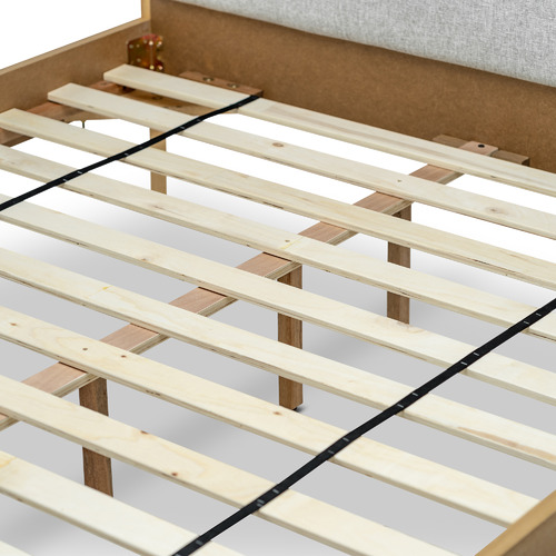 Continental Designs Balbina Upholstered Queen Bed with Headboard