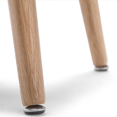 Natural & White Myst 2 Drawer Desk
