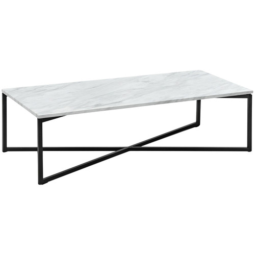 Rectangle White Marble Coffee Table, Rectangular White Marble Coffee Table