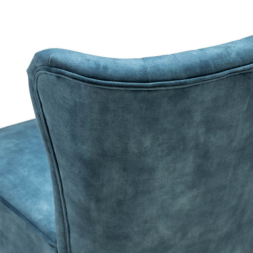 Ayana Velvet Slipper Accent Chair