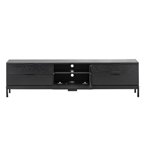 Swived Oak Entertainment Unit