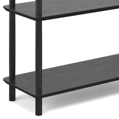 3 Tier Rakk Oak Wood Bookshelf