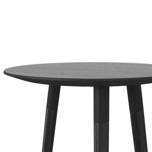 Black Nochio Scandinavian Side Table