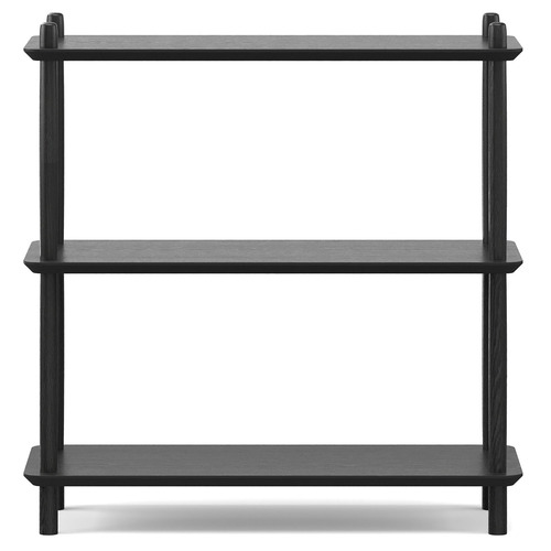 3 Tier Rakk Oak Wood Bookshelf