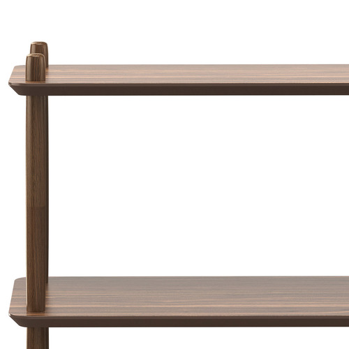 3 Tier Rakk Oak Wood Bookshelf