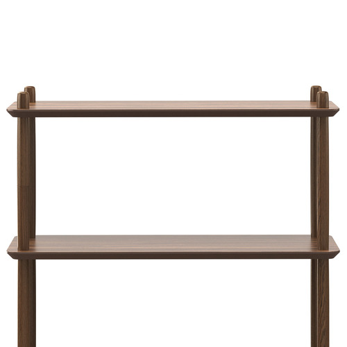 3 Tier Rakk Oak Wood Bookshelf