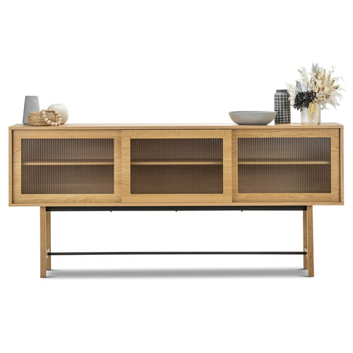 Arae Oak Wood Sideboard