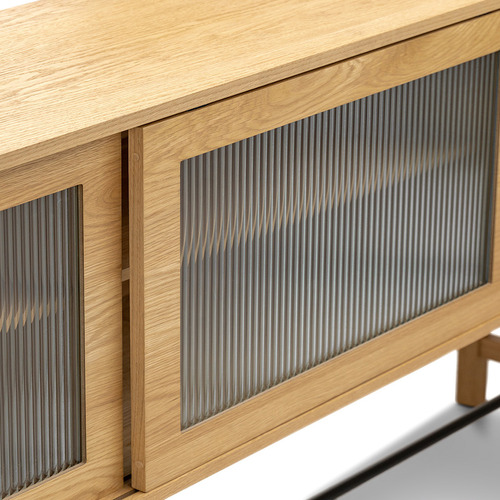Arae Oak Wood Sideboard