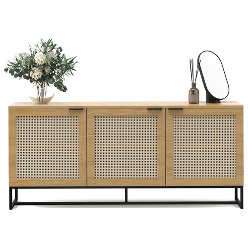 Continental Designs Windsor Rattan Sideboard Buffet & Reviews Temple