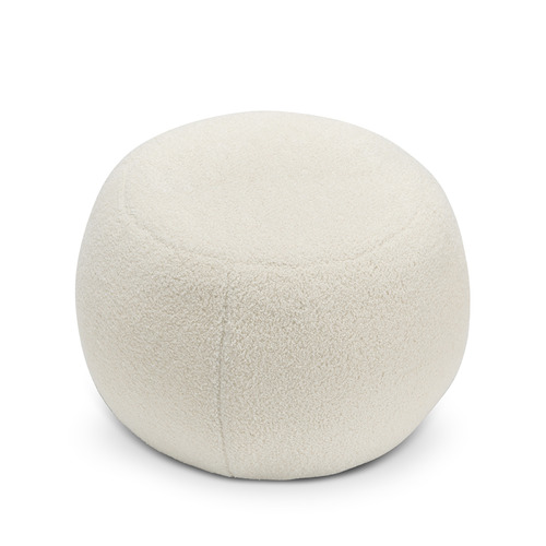 Light Grey Phoebe Cushion Ottoman