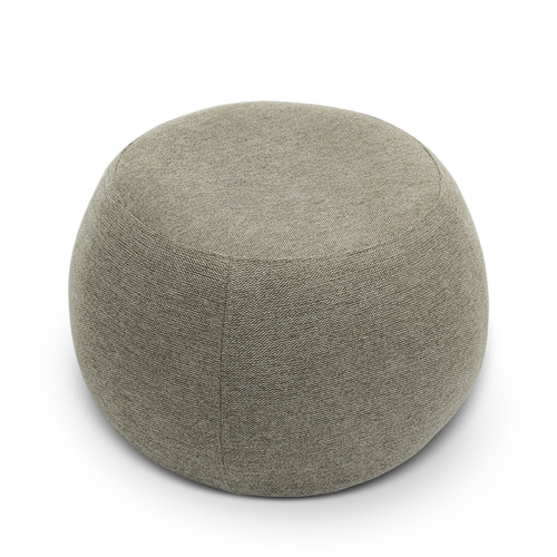 Light Grey Phoebe Cushion Ottoman