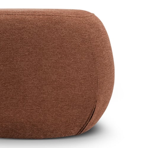 Light Grey Phoebe Cushion Ottoman