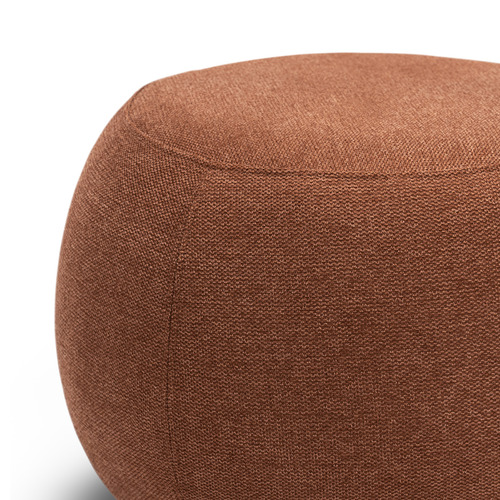 Light Grey Phoebe Cushion Ottoman