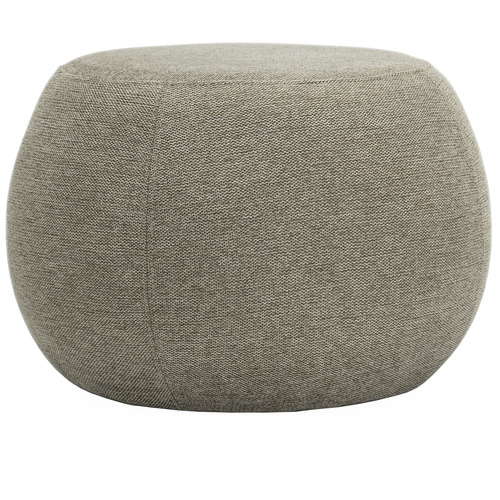 Light Grey Phoebe Cushion Ottoman