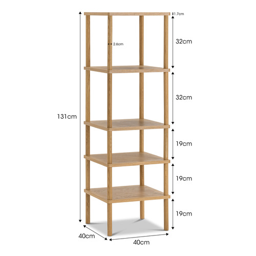 Humphrey 5 Tier Shelving Unit