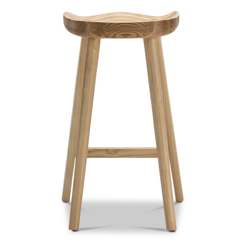 69cm Emerson Ash Wood Oak Barstools