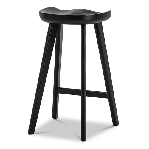 69cm Emerson Ash Wood Oak Barstools