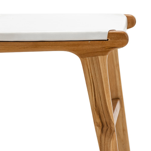 Casey Flat Cowhide Leather Dining Chairs