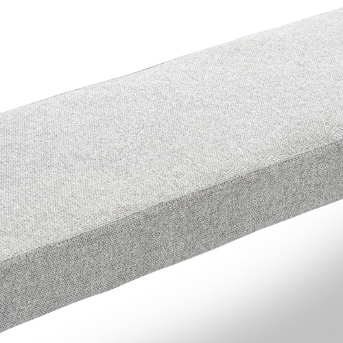 Hail Grey Harper 120cm Upholstered Bench