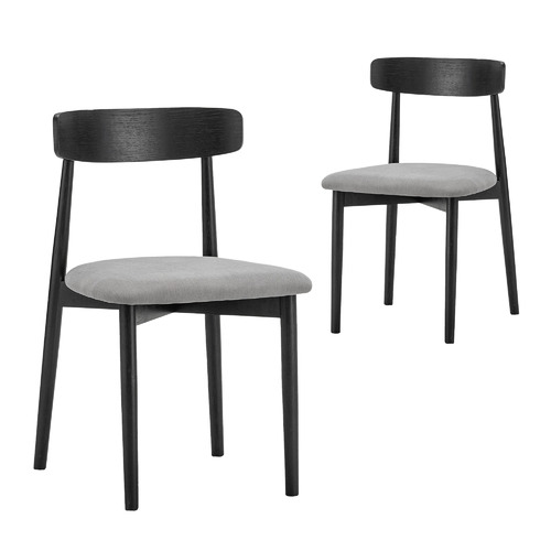 Finn American Oak Wood Dining Chairs