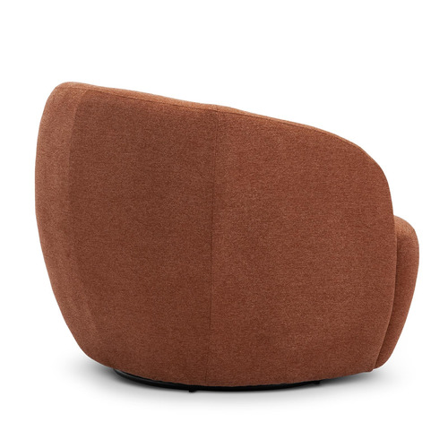 Rust Orange Cuddle Armchair