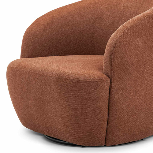 Rust Orange Cuddle Armchair