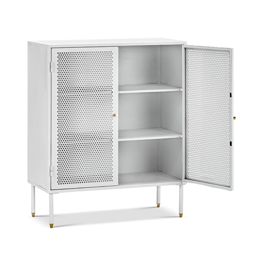 Mesh 2 Door Cabinet