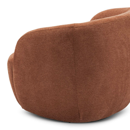 Rust Orange Cuddle Armchair