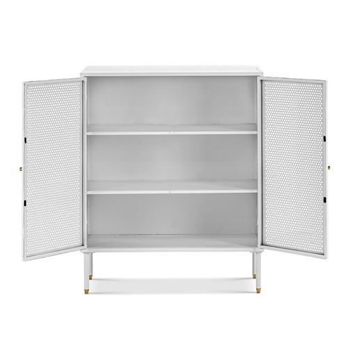 Mesh 2 Door Cabinet