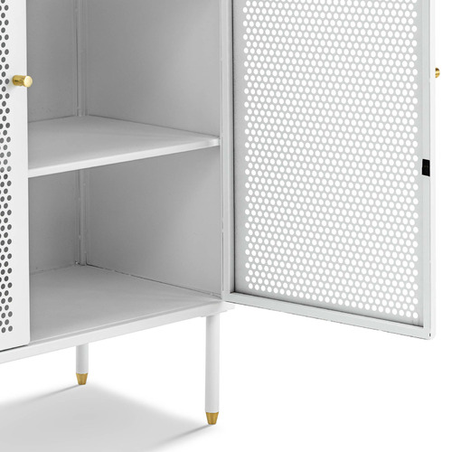 Mesh 2 Door Cabinet