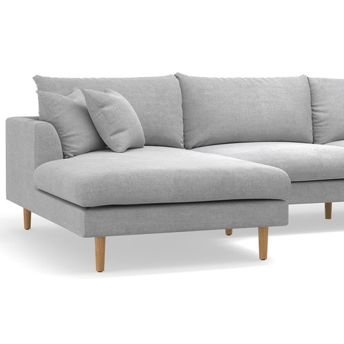 Dove Grey Avondale 3.5 Seater Sofa with Chaise