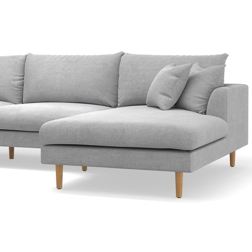 Dove Grey Avondale 3.5 Seater Sofa with Chaise