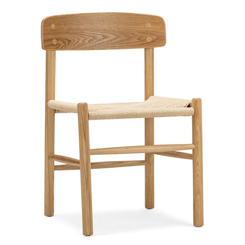 Griffin Solid Ash Wood Dining Chairs