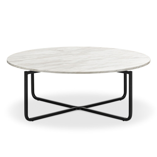 Orly Ivory Marble Coffee Table
