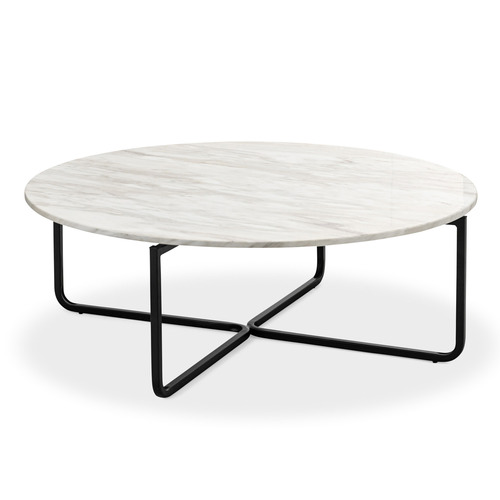 Orly Ivory Marble Coffee Table
