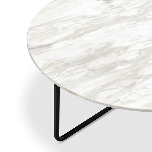 Orly Ivory Marble Coffee Table