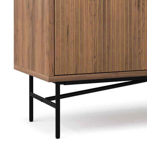 Tabitha 180cm Ripple Slatted Tv Unit