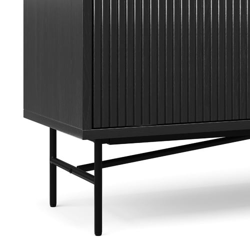 Tabitha 180cm Ripple Slatted Tv Unit