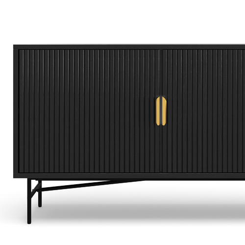 Tabitha 180cm Ripple Slatted Sideboard