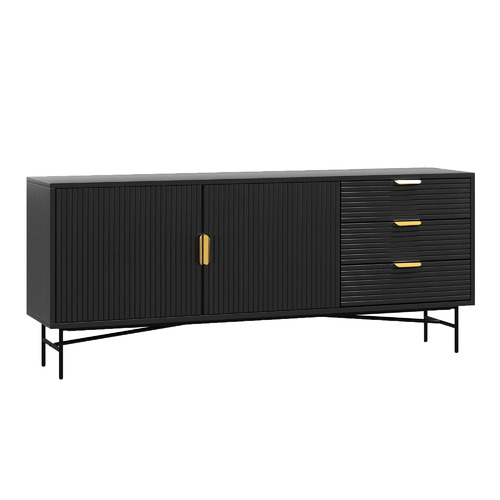 Tabitha 180cm Ripple Slatted Sideboard