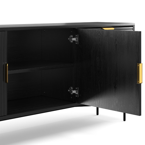 Tabitha 180cm Ripple Slatted Sideboard