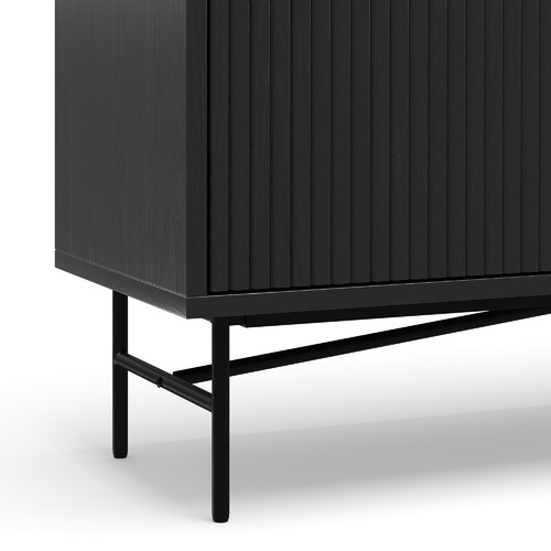 Tabitha 180cm Ripple Slatted Sideboard