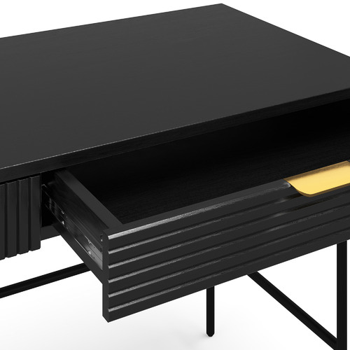 Thalia 2 Drawer Ripple Slatted Desk